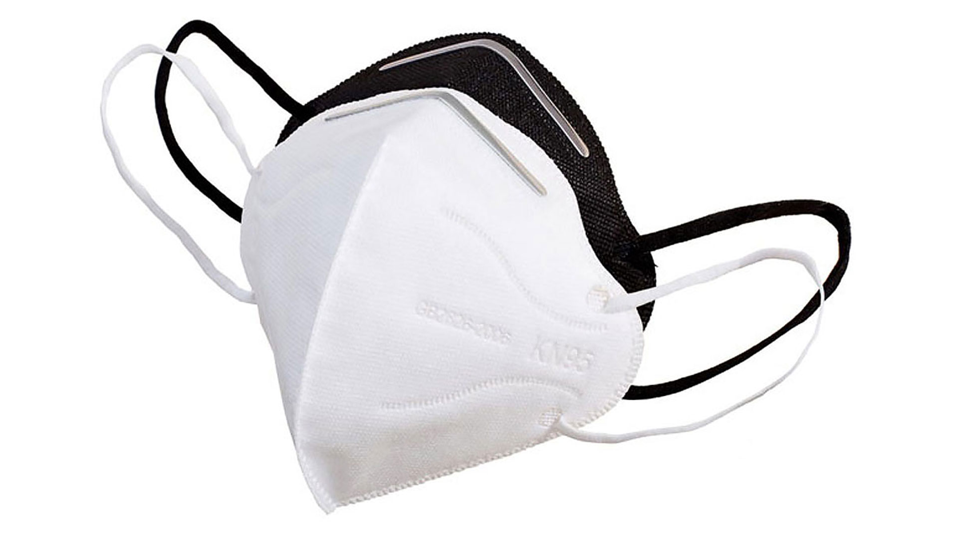 Atemschutzmaske KN95 - schwarz 10 Stück Norm GB 2626-2006