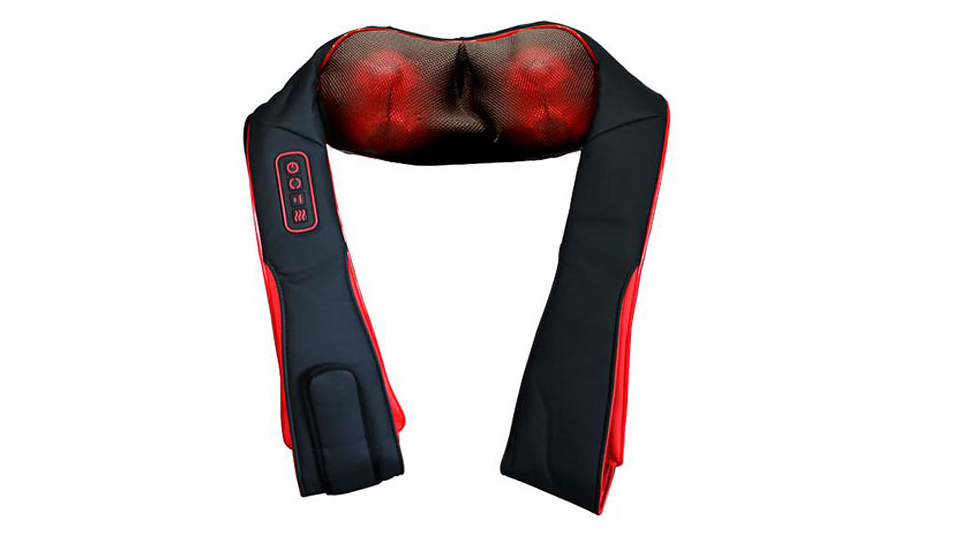 Bioneck 3.0 Rot Shiatsu Nackenmassagegerät mit Akku  * * * Messepreis * * * !