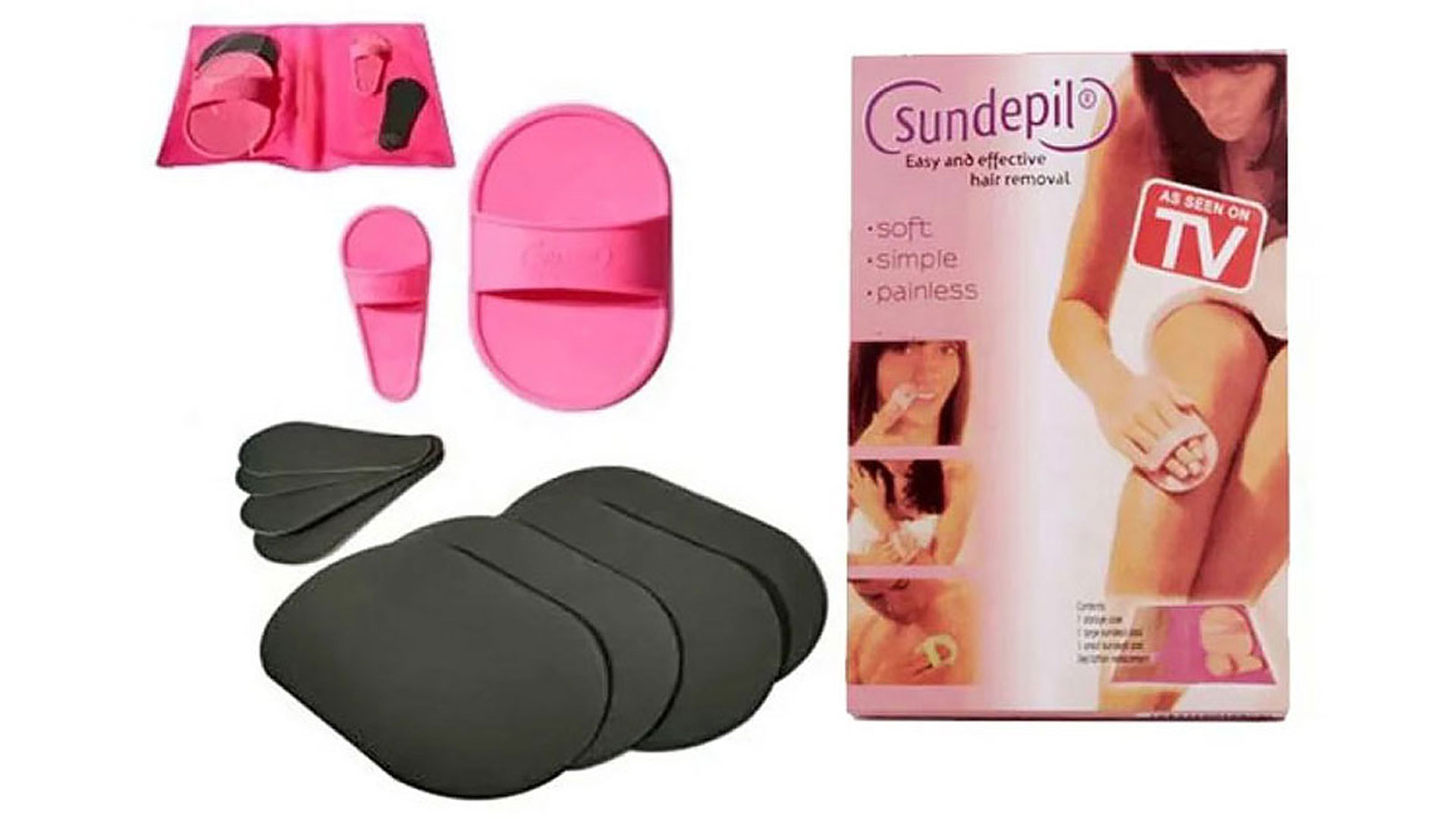 Enthaarungspad, Haarentfernung, Pads zum Haare entfernen